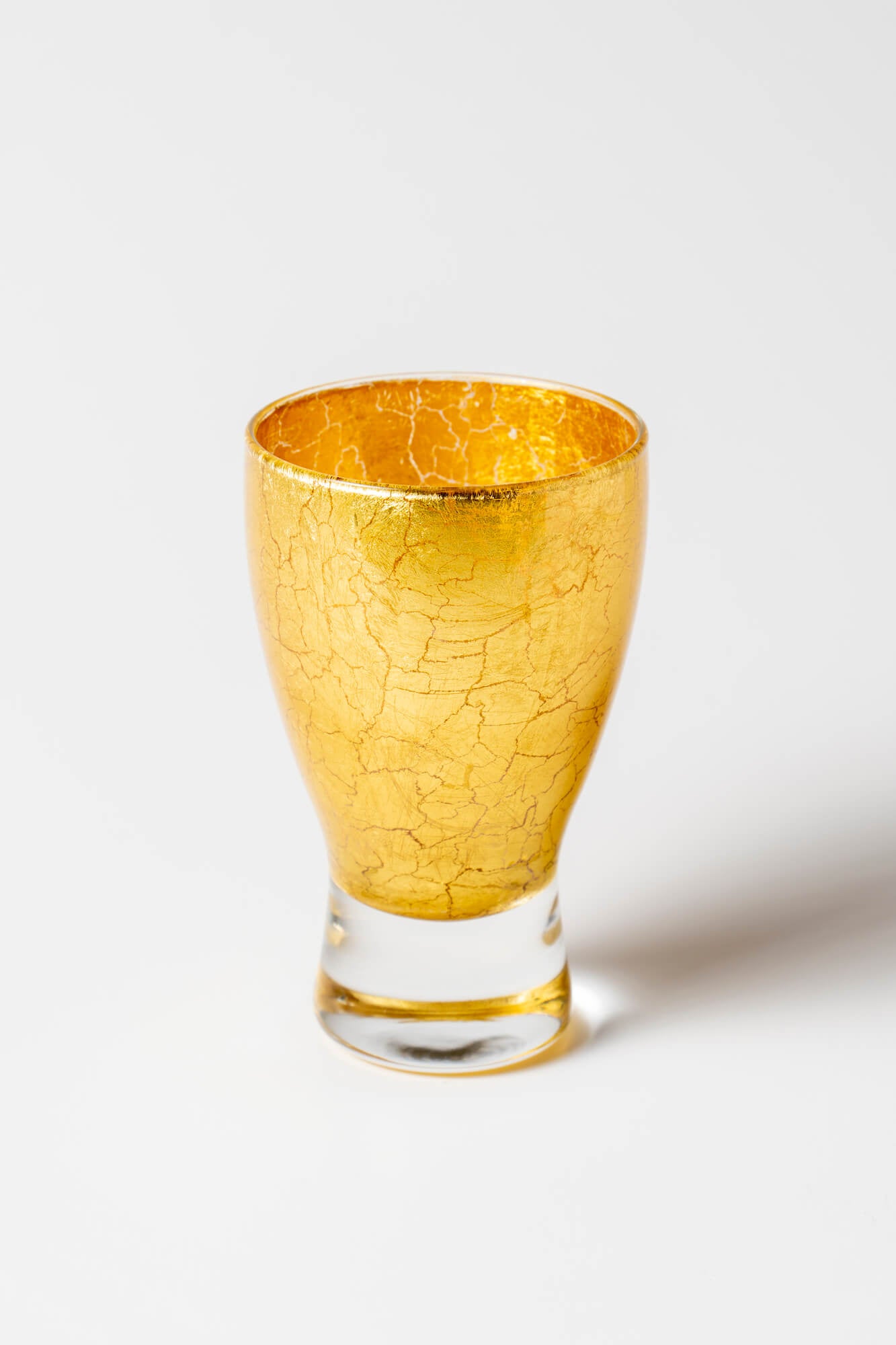 清酒グラス貫(純金箔工芸)